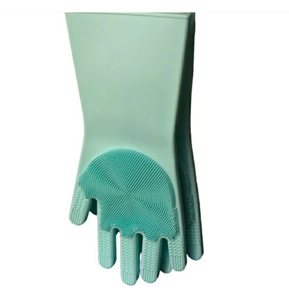 Silicone Scrubber Bristly Gloves NWOT!